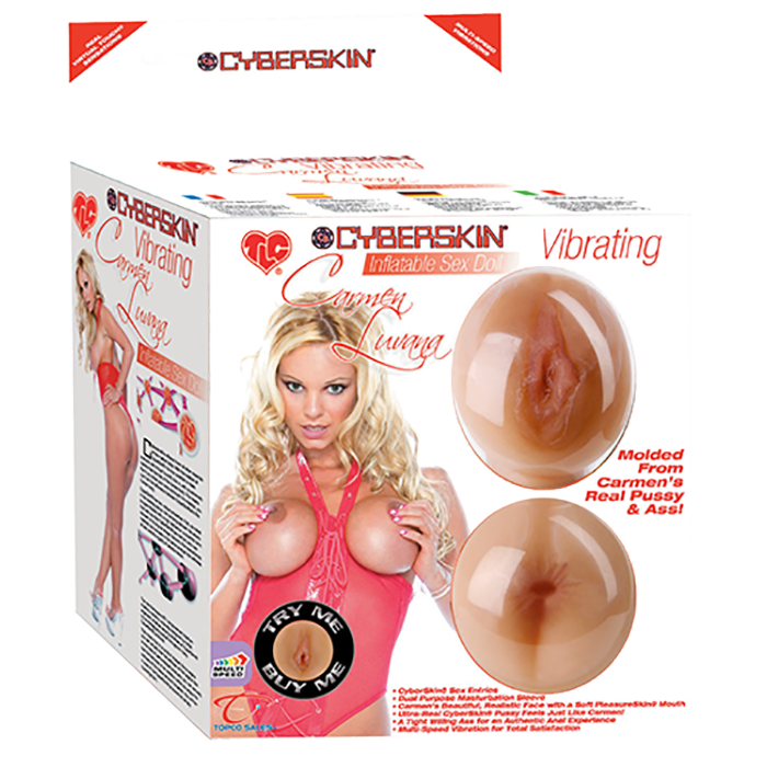 TLC Carmen Luvana CyberSkin® Inflatable Sex Doll, Vibrating - Topco Wholesale