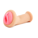 CyberSkin® Pink Lips Pussy Stroker - Topco Wholesale