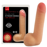 CyberSkin® SlimLine CyberCock with Balls, Light - Topco Wholesale