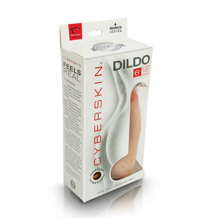 CyberSkin® Cyber Cock with Balls, Light - Topco Wholesale