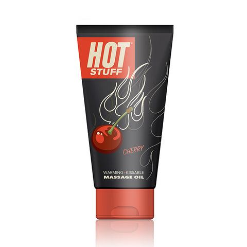 Hot Stuff Warming Oil, Cherry, 6 fl. oz. (177 mL) Tube - Topco Wholesale