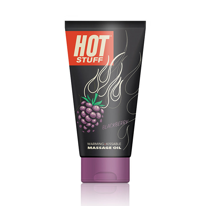 Hot Stuff Warming Oil, Blackberry, 6 fl. oz. (177 mL) Tube - Topco Wholesale