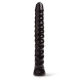 CLOSEOUT - UltraZone Zig Zag Rechargeable Extreme Bend Self-Heating Vibe, Black - Topco Wholesale