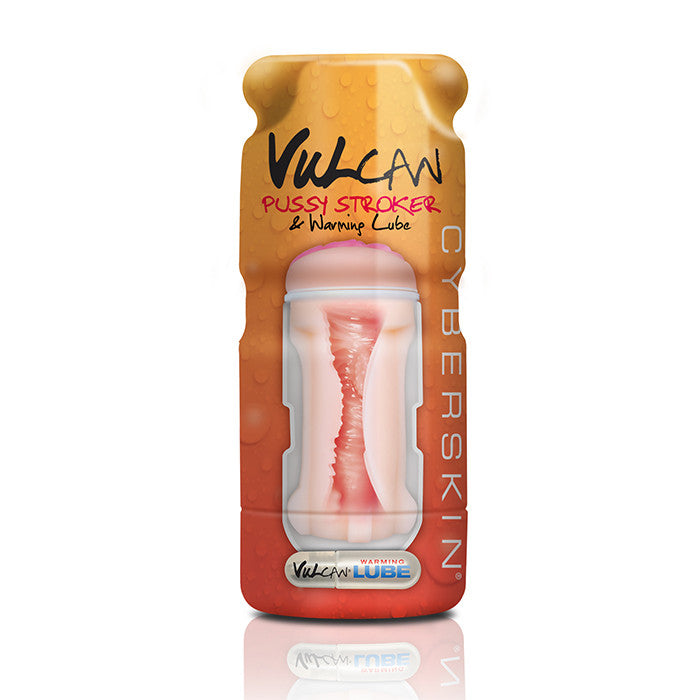 Cyberskin Vulcan Pussy Stroker w/ Warming Lube - Topco Wholesale