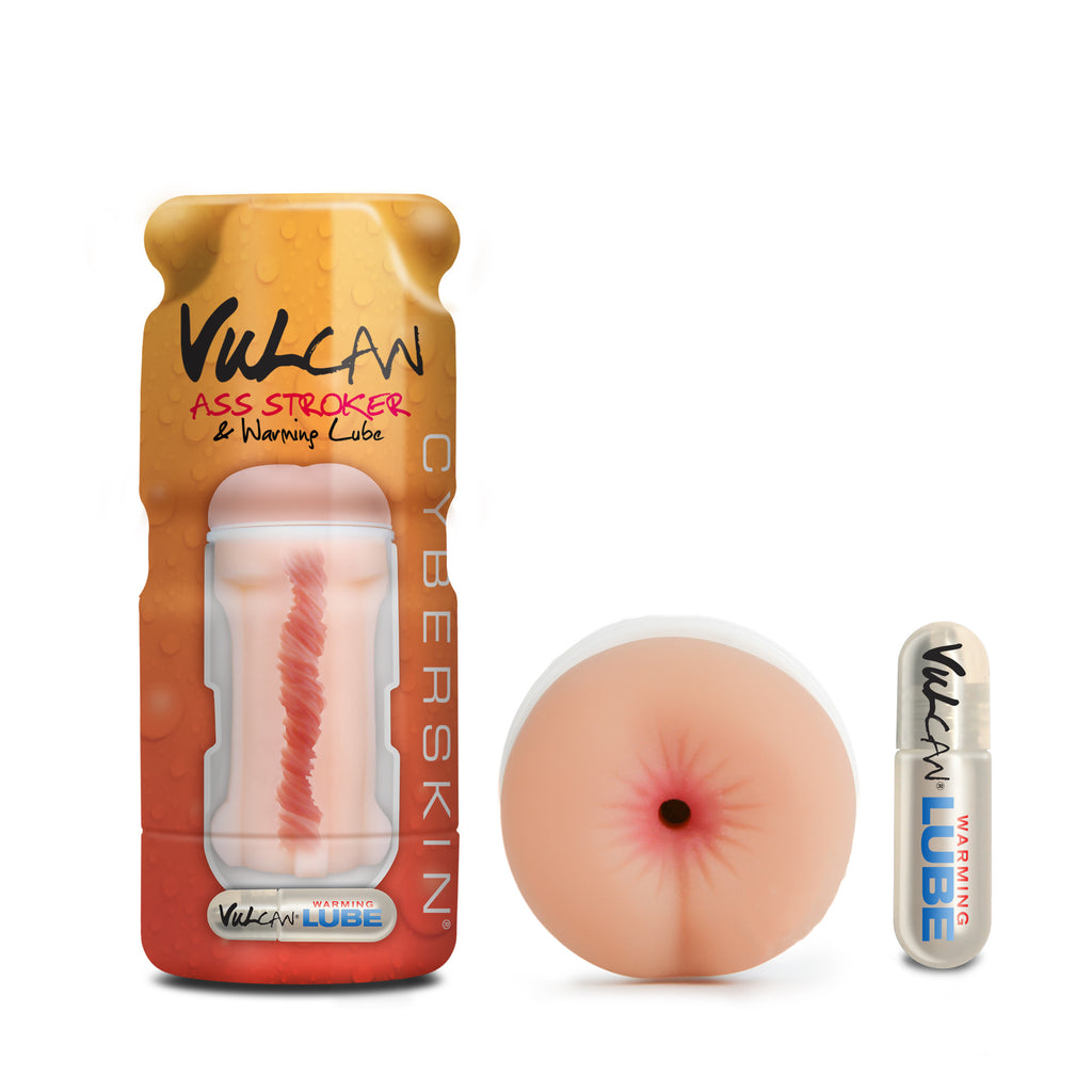 Cyberskin Vulcan Ass Stroker w/ Warming Lube - Topco Wholesale