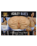 Wildfire® Celebrity Series Ashley Blue's CyberSkin® Spread Wide Pussy & Ass - Topco Wholesale
