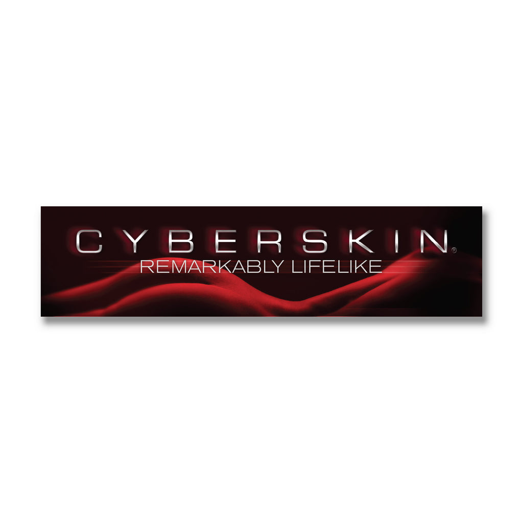 CyberSkin® Horizontal Header Sign, 23.5" x 5.5" - Topco Wholesale