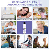 Basic Solutions Hand Sanitizer With Moisturizer 4 fl.oz. lavender scent with Vitamin E