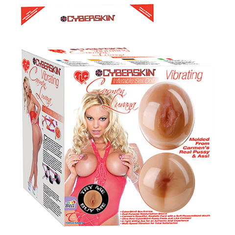 TLC Carmen Luvana CyberSkin® Inflatable Sex Doll, Vibrating - Topco Wholesale