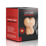 CyberSkin® Handy Andy Ass Stroker with Balls, Light - Topco Wholesale