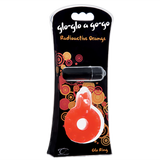 Glo-Glo a Go-Go Radioactive Orange Glo Ring - Topco Wholesale