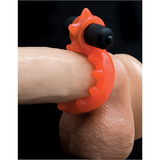 Glo-Glo a Go-Go Radioactive Orange Glo Ring - Topco Wholesale