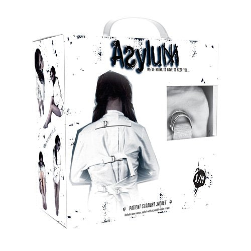 CLOSEOUT - Asylum Patient Straitjacket, S/M - Topco Wholesale