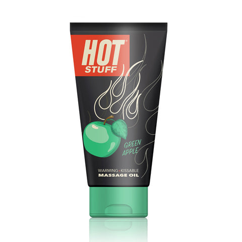 Hot Stuff Warming Oil, Green Apple, 6 fl. oz. (177 mL) Tube - Topco Wholesale