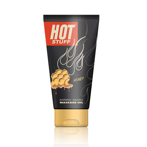 Hot Stuff Warming Oil, Honey, 6 fl. oz. (177 mL) Tube - Topco Wholesale