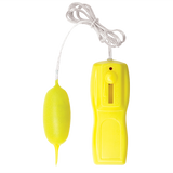 CLOSEOUT - Glo-Glo a Go-Go Electric Lemon Flicker Tip Vibrating Bullet - Topco Wholesale