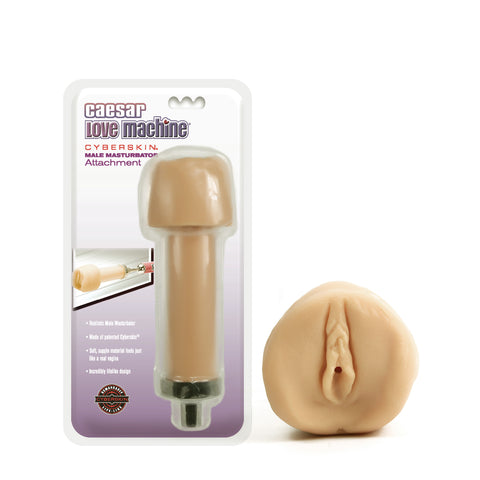 Caesar 2.0 Love Machine® Cyberskin® Stroker Attachment - Topco Wholesale