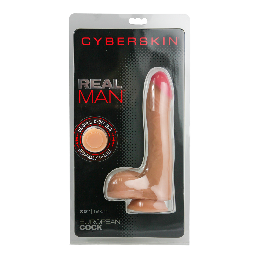 CyberSkin® Real Man European Cock - Topco Wholesale