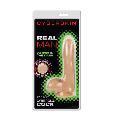 Wildfire Real Man CyberSkin CyberGlo Cock - Topco Wholesale