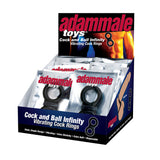 AdamMale® Toys™ Cock & Ball Infinity P.O.P. - Topco Wholesale
