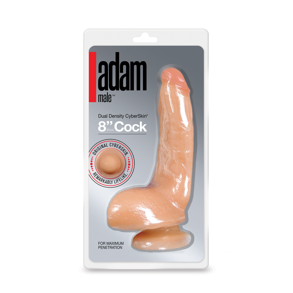 AdamMale® CyberSkin® Cock 8" - Topco Wholesale