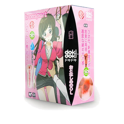 CLOSEOUT - DokiDoki LoveSkin Masturbator, Transport - Topco Wholesale