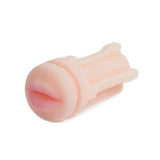 CyberSkin® Vulcan® Deep Throat w/ Vibration, Cream - Topco Wholesale