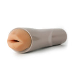 CyberSkin® Release™ Deep Throat Stroker, Flesh, Vibrating - Topco Wholesale