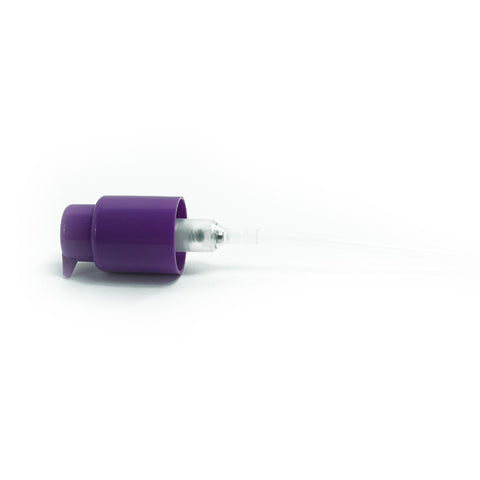 CLOSEOUT - PUMP; 24/410, 0.5ML, MAUVE - Topco Wholesale