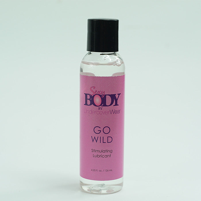CLOSEOUT - SEXY BODY WILD LUBE, UNSCENTED, 4OZ BOTTLE - Topco Wholesale