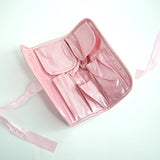 CLOSEOUT - BAG PINK WITH RIBBON TIE INCLUDES 4 INNER POCKETS - Topco Wholesale