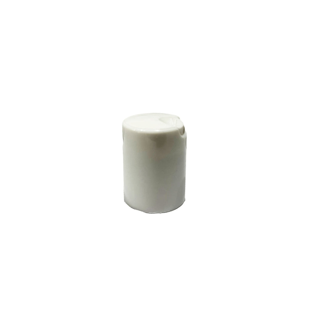 White flip top cap 24/415