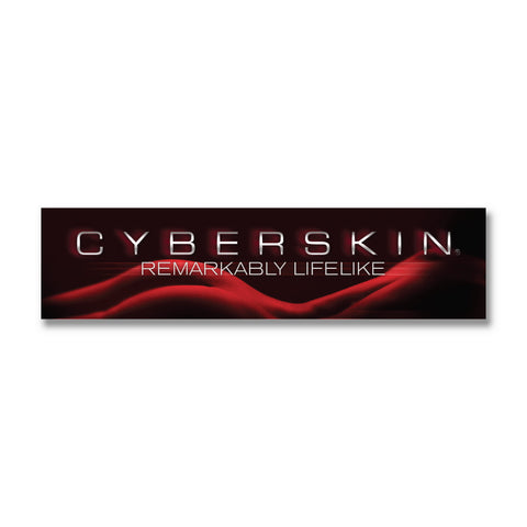 CyberSkin® Horizontal Header Sign, 23.5" x 5.5" - Topco Wholesale