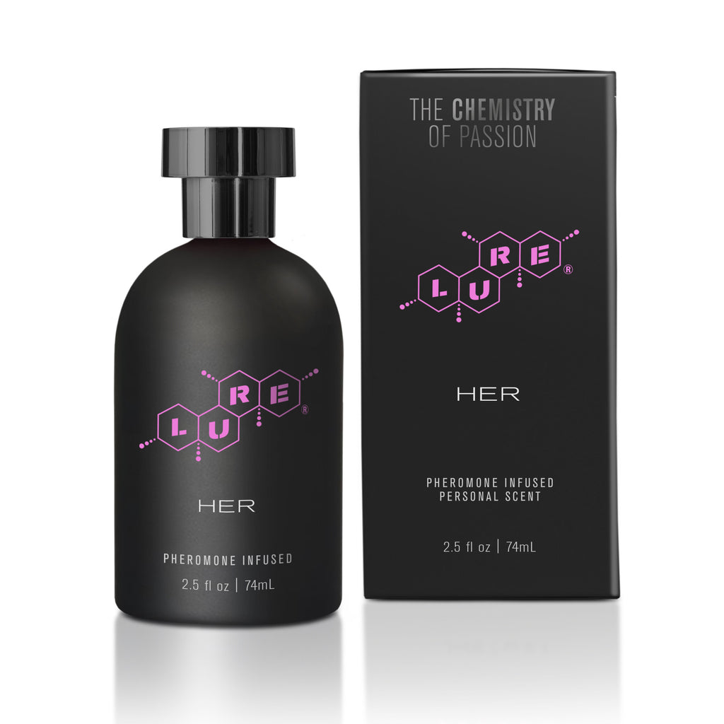 Lure® Black Label For Her, Pheromone Infused Personal Scent 2.5 fl
