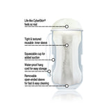 CyberSkin® Vulcan® Mouth Stroker w/Cooling Glide, Frost - Topco Wholesale