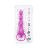 Climax® Silicone Vibrating Bum Beads, Purple - Topco Wholesale